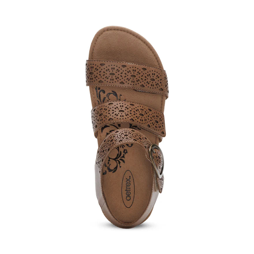 Aetrex Lilly Cut-out Sandal
