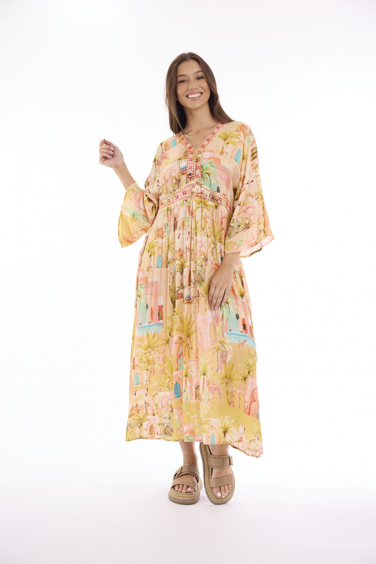 Orientique Escape Sabina Maxi Dress