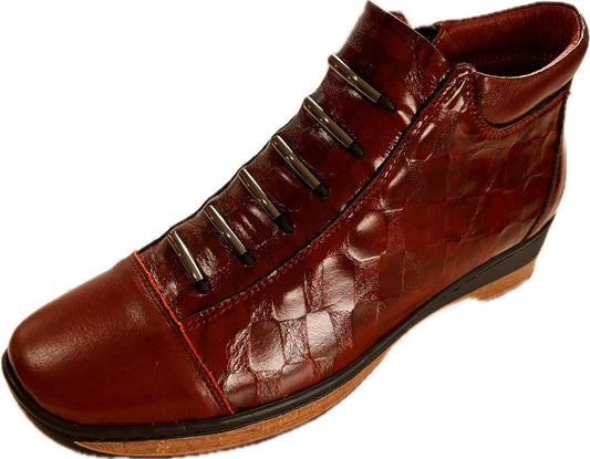 Cassini Myrage Ankle Boot Bordeaux