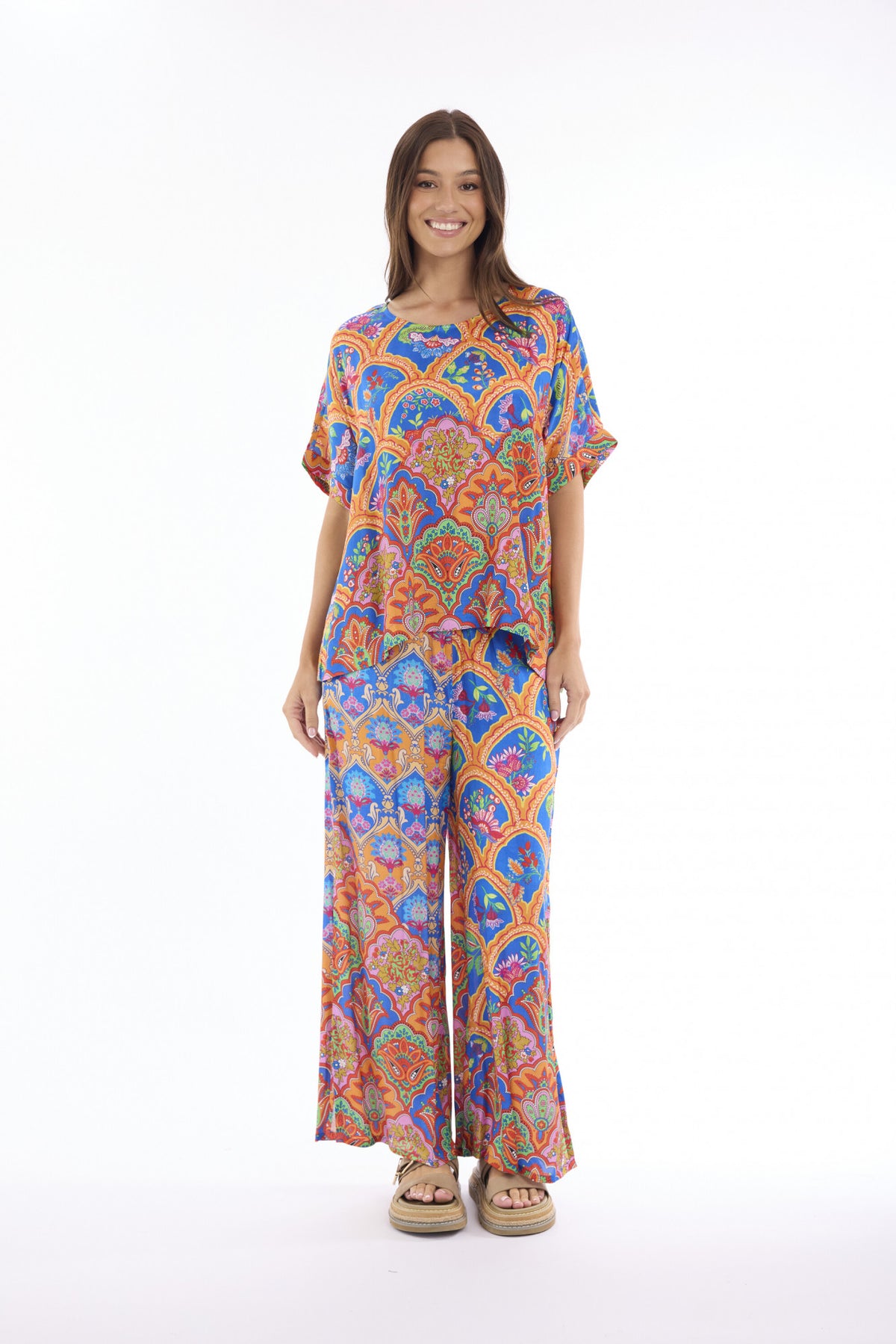 Orientique Escape Aurora Top Oversize