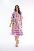 Orientique Escape Demi V-neck Dress