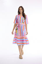 Orientique Escape Demi V-neck Dress
