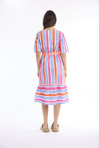 Orientique Escape Demi V-neck Dress