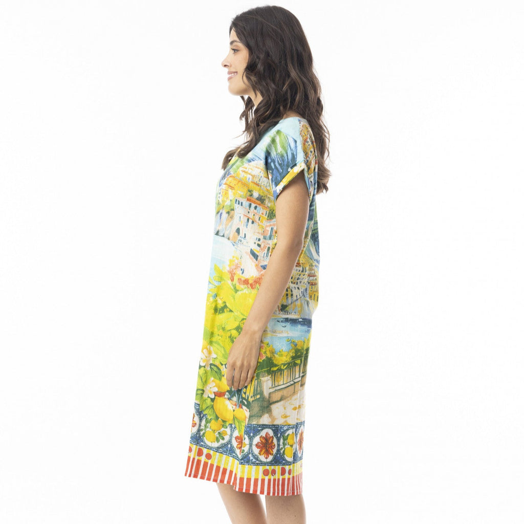 Orientique Amalfi Reversible Short Sleeved Dress