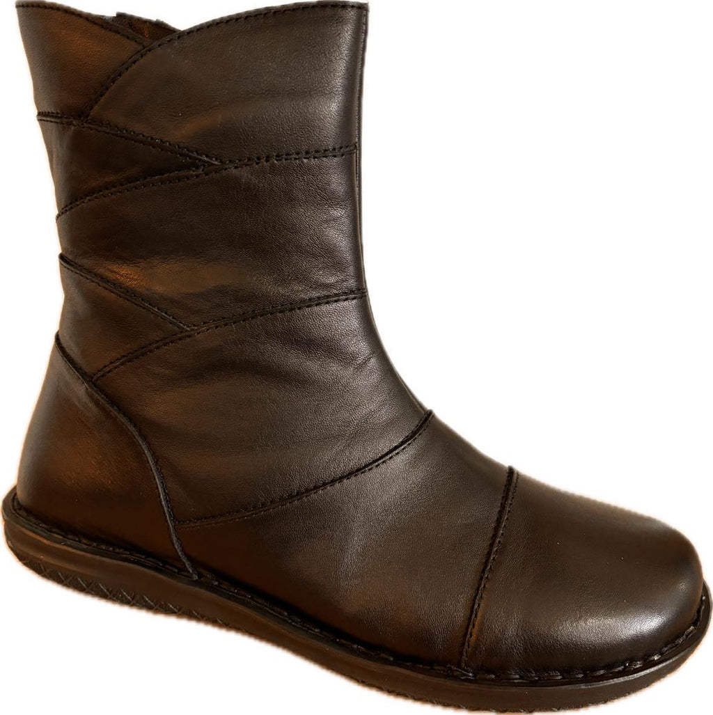 Tesselli Jessica Mid-calf Boot Black 