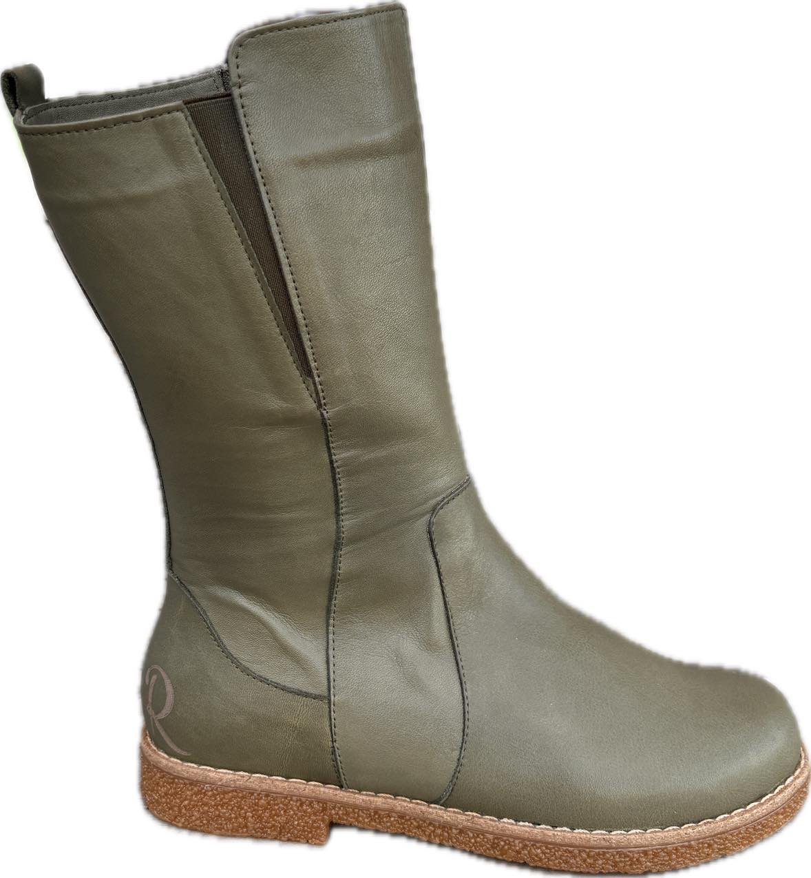 Rilassare Tyler Mid-Calf Boot Olive 