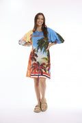 Orientique Escape Gloria Puff Sleeve Dress
