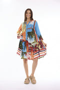 Orientique Escape Gloria Dress Layers 3/4 Sleeve