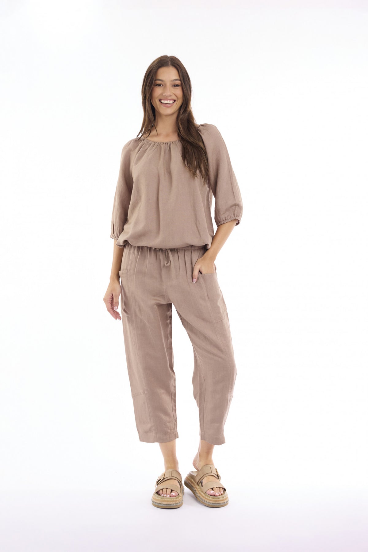 Orientique Escape Linen Pants