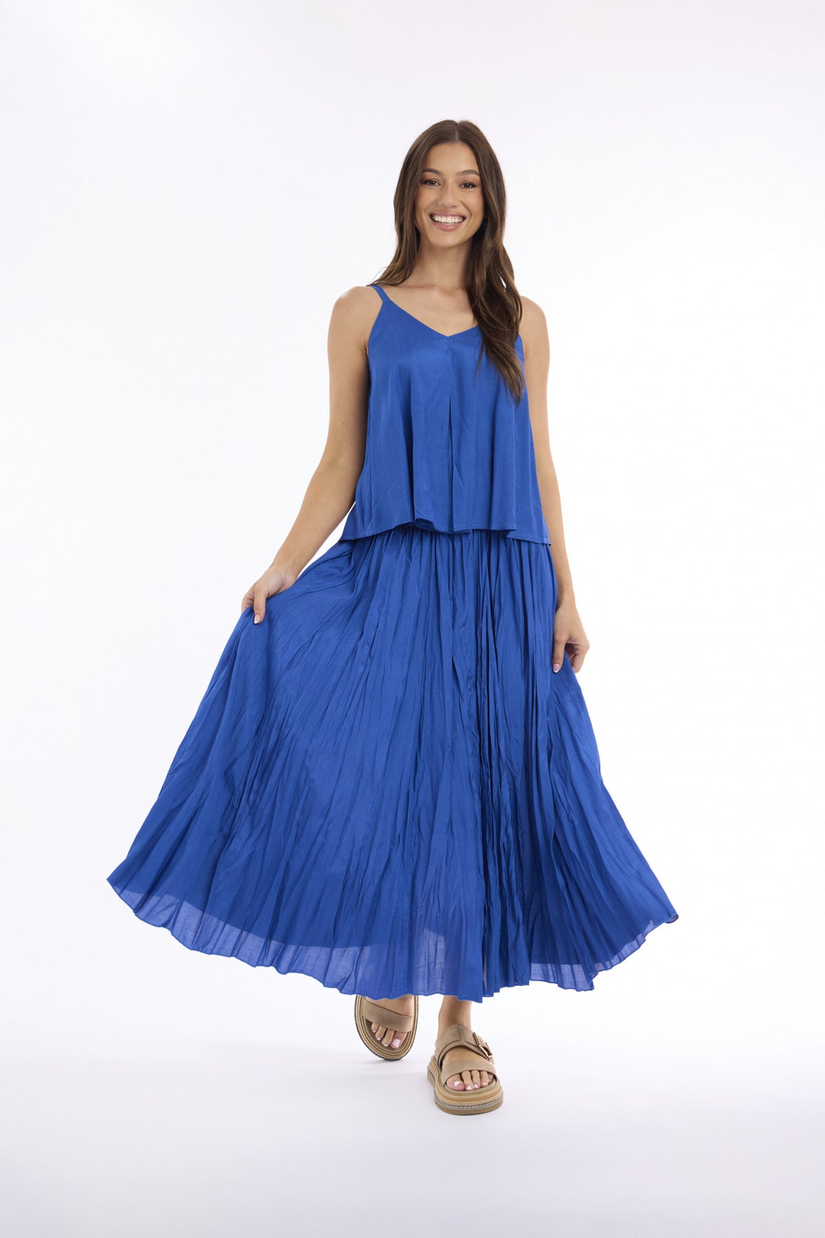 Orientique Escape Lux Crushed Skirt