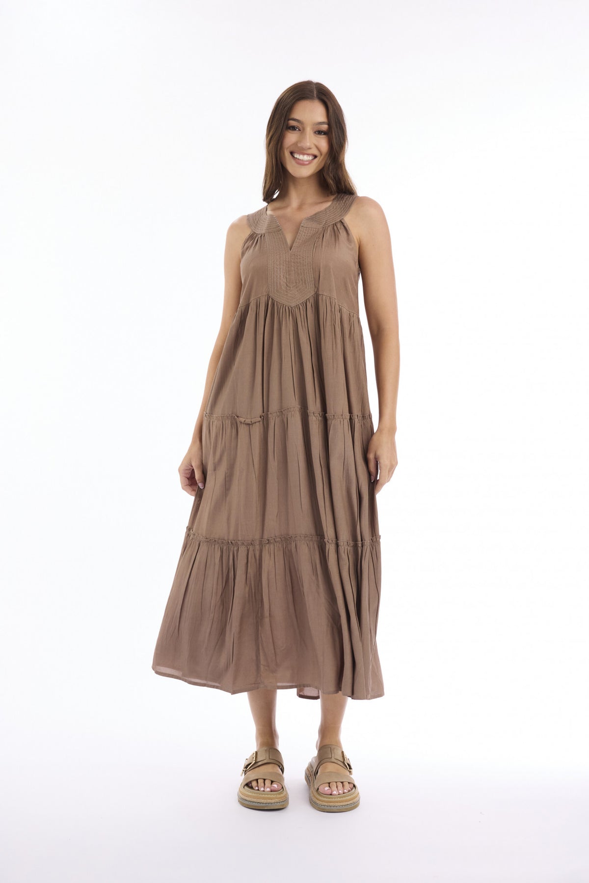 Orientique Escape Lux Layered Dress