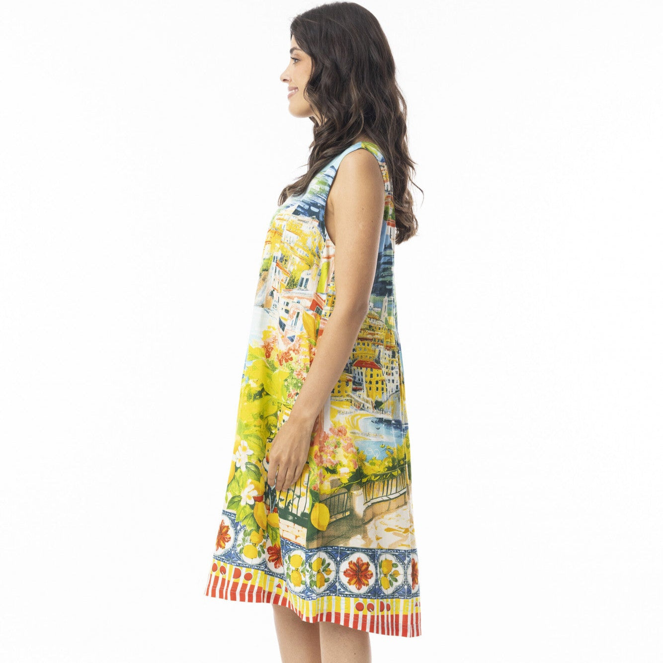 Orientique Short Sleeveless Dress