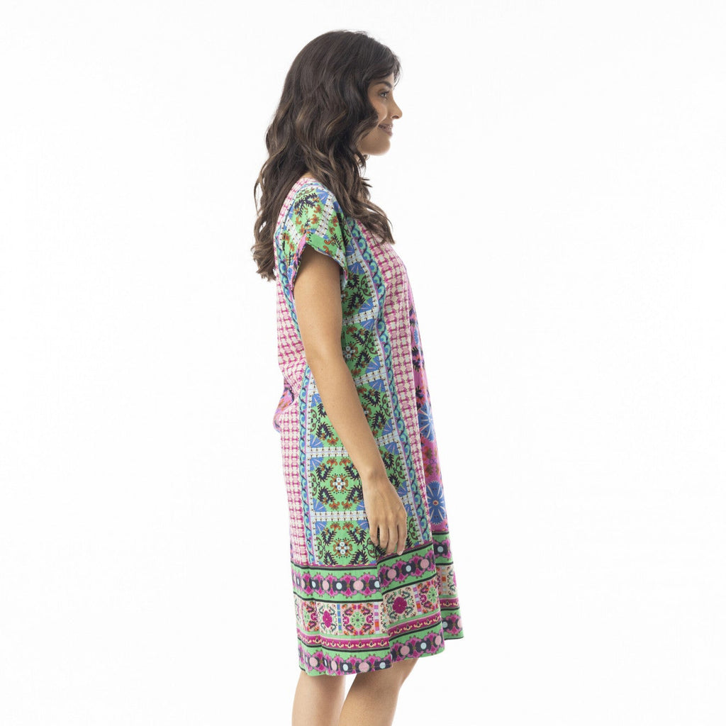 Orientique Sao Bento Dress Reversible Short Sleeve