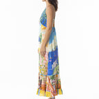 Orientique Escape Strappy Maxi Dress