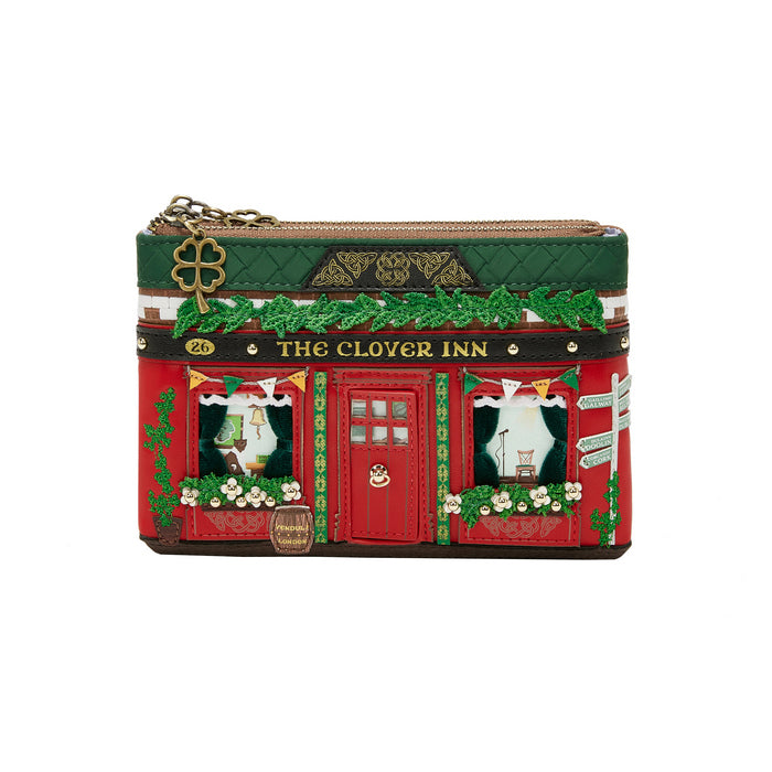 Vendula London The Clover Inn Double Zipper Coin Purse