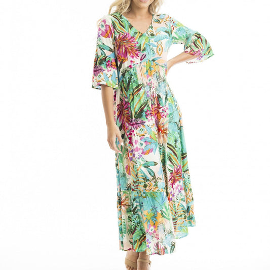 Orientique Hanalei Midi Dress