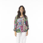 Orientique Sao Bento V Neck Top
