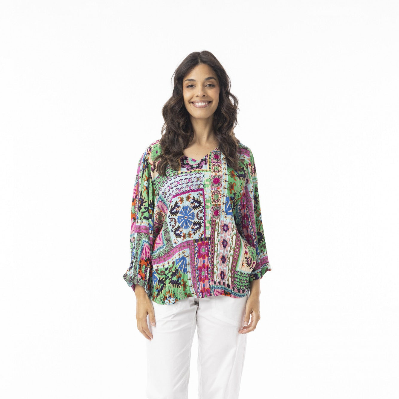 Orientique Sao Bento V Neck Top