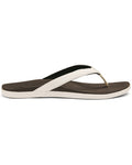 Olukai Ho'Opio Thong White on Black sz 8