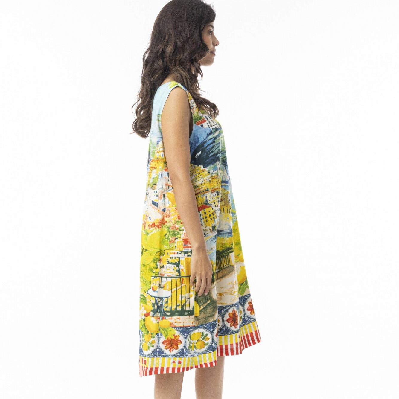 Orientique Short Sleeveless Dress