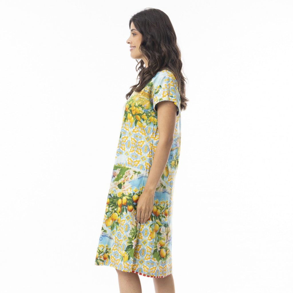 Orientique Amalfi Reversible Short Sleeved Dress
