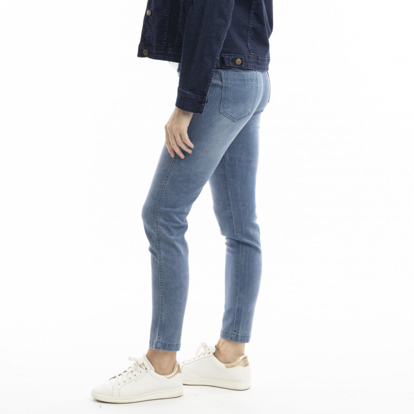 Orientique Denim Fitted Jeans