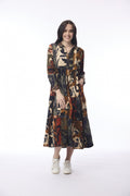 Orientique Dagomba Dress with Collar