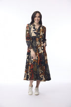 Orientique Dagomba Dress with Collar