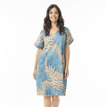 Orientique Ponta Verde Dress Reversible Short Sleeve