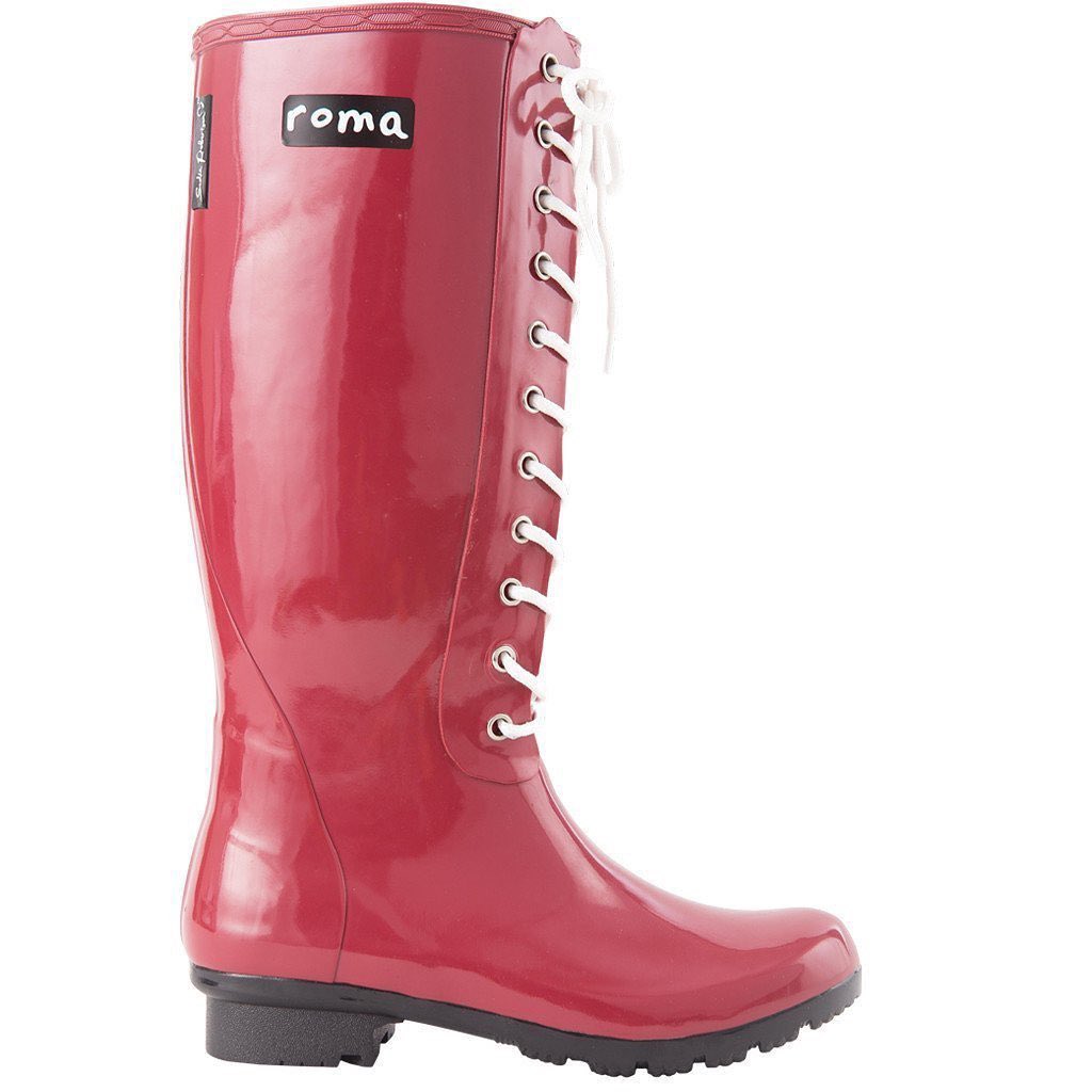 Roma OPINCA SADIE CLARET WOMEN'S TALL RAIN BOOT 