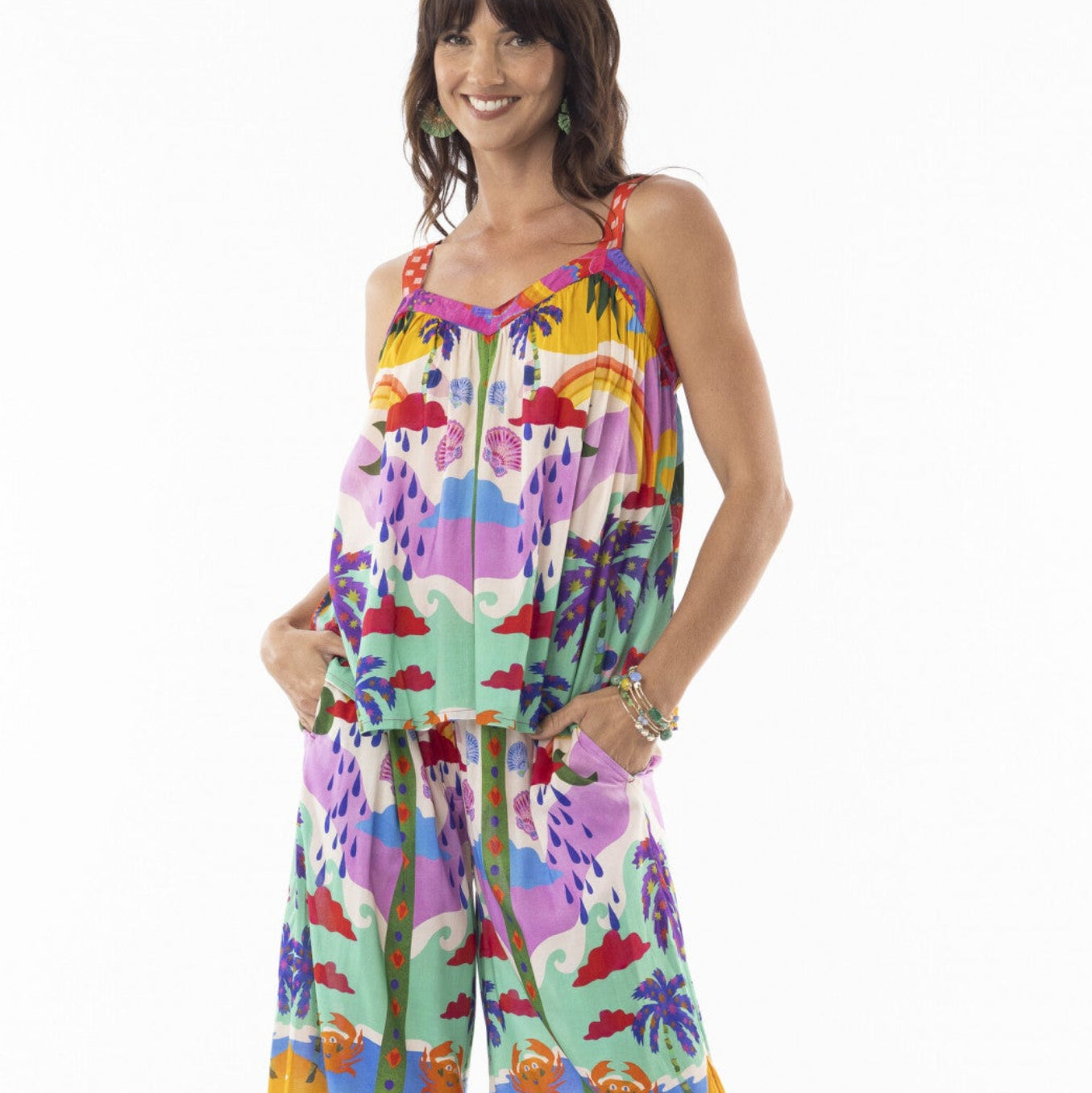 Orientique Escape Cami Top