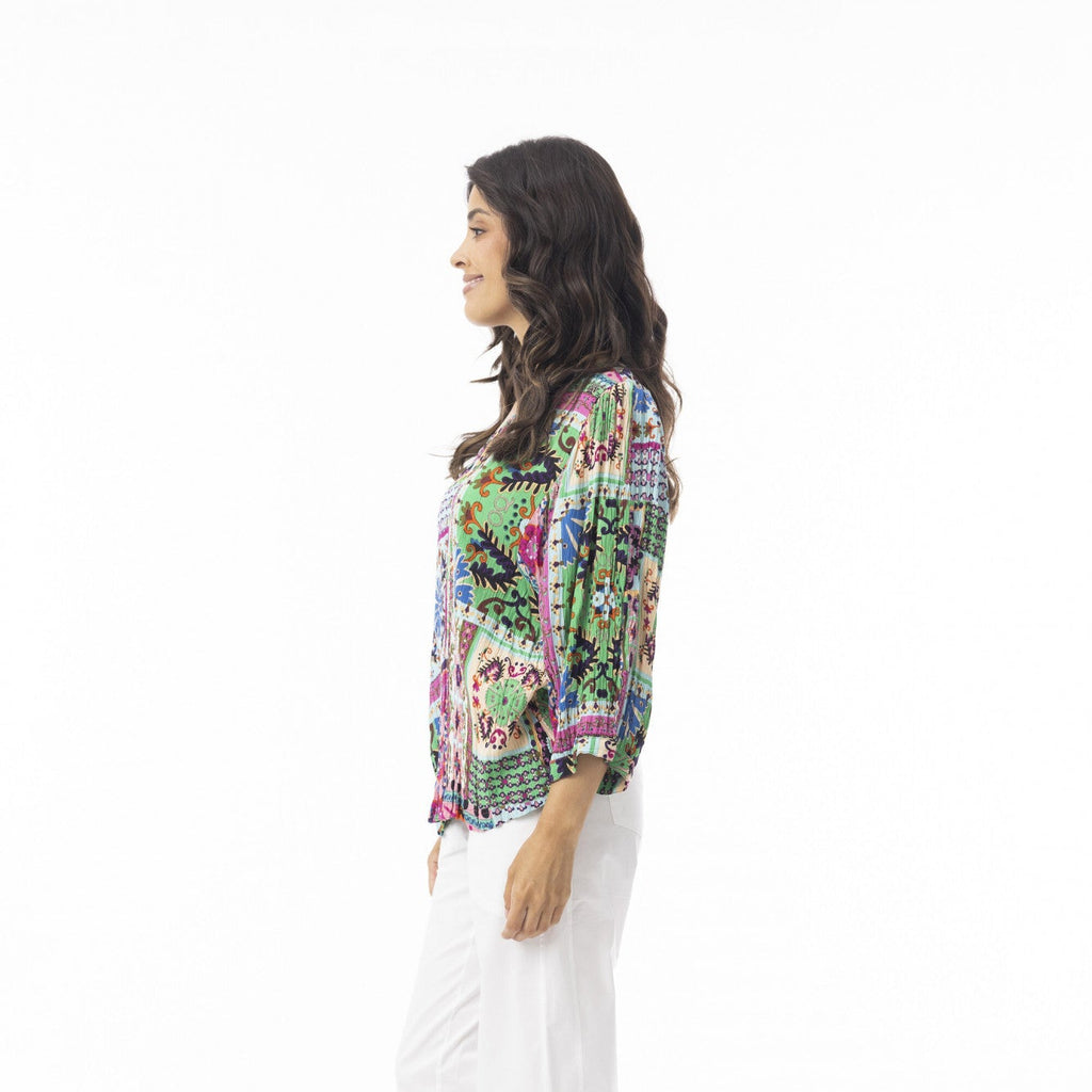 Orientique Sao Bento V Neck Top