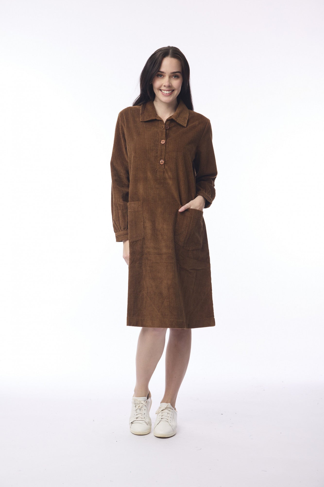 Orientique Pocket Denim Dress