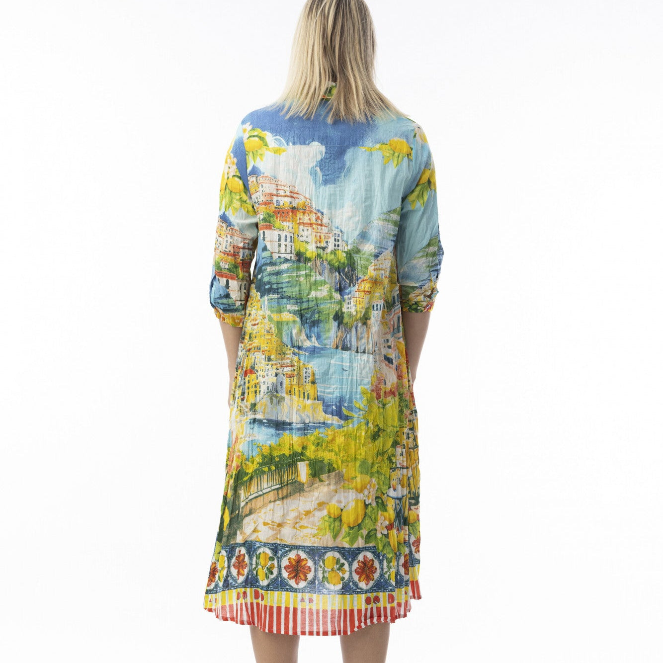 Orientique Amalfi Collared Dress