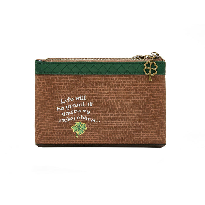 Vendula London The Clover Inn Double Zipper Coin Purse