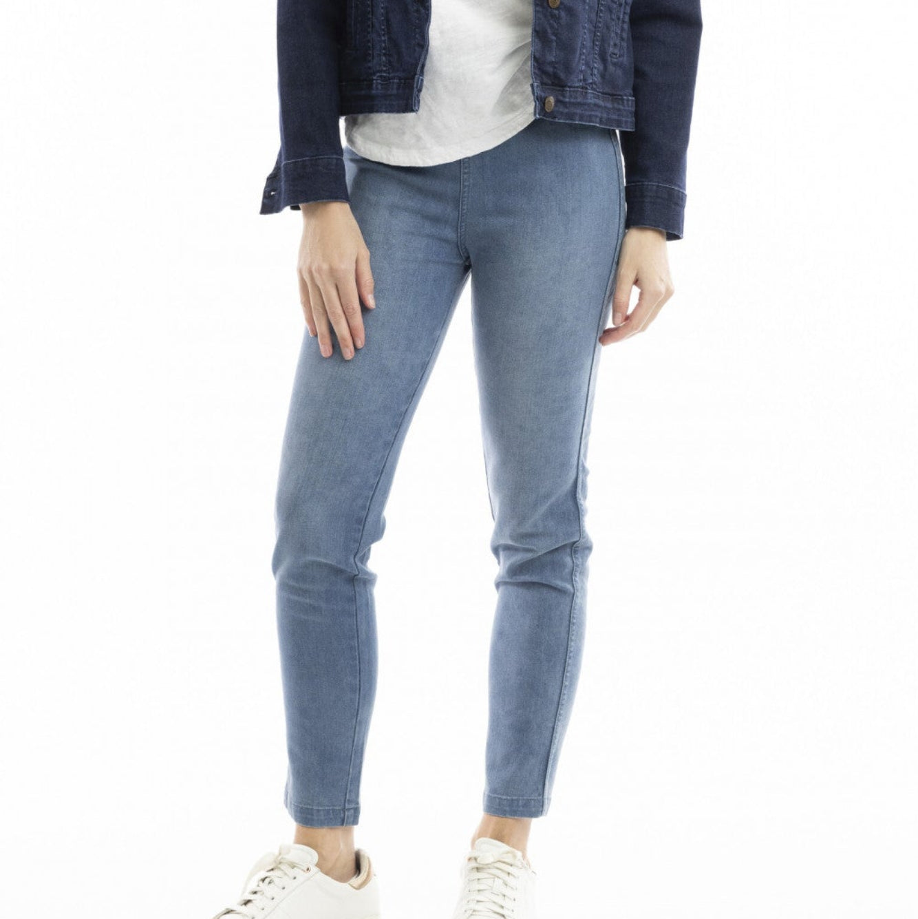 Orientique Denim Fitted Jeans