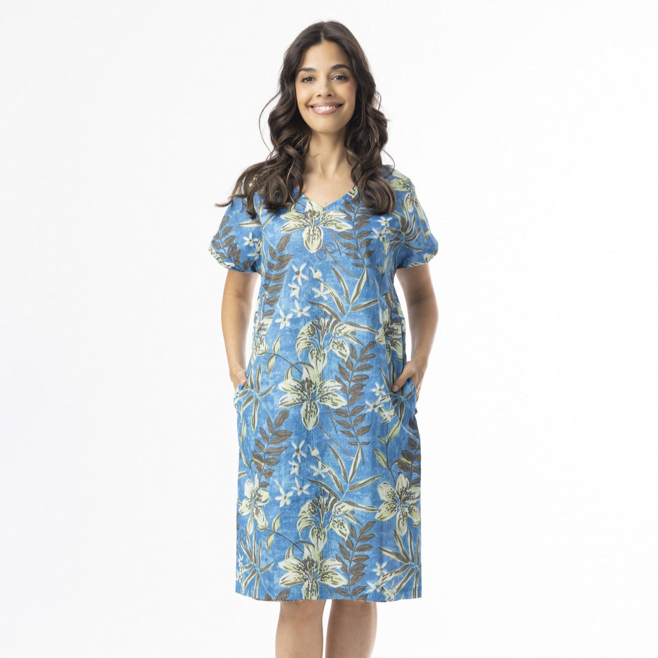 Orientique Miramar Dress Reversible Short Sleeve