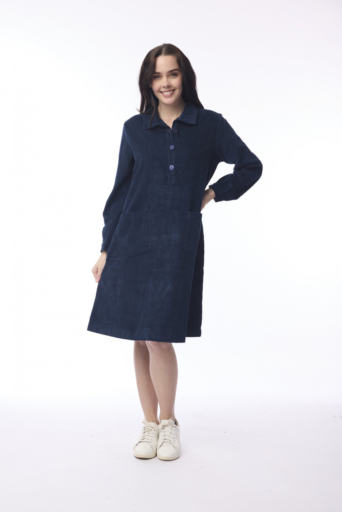 Orientique Pocket Denim Dress