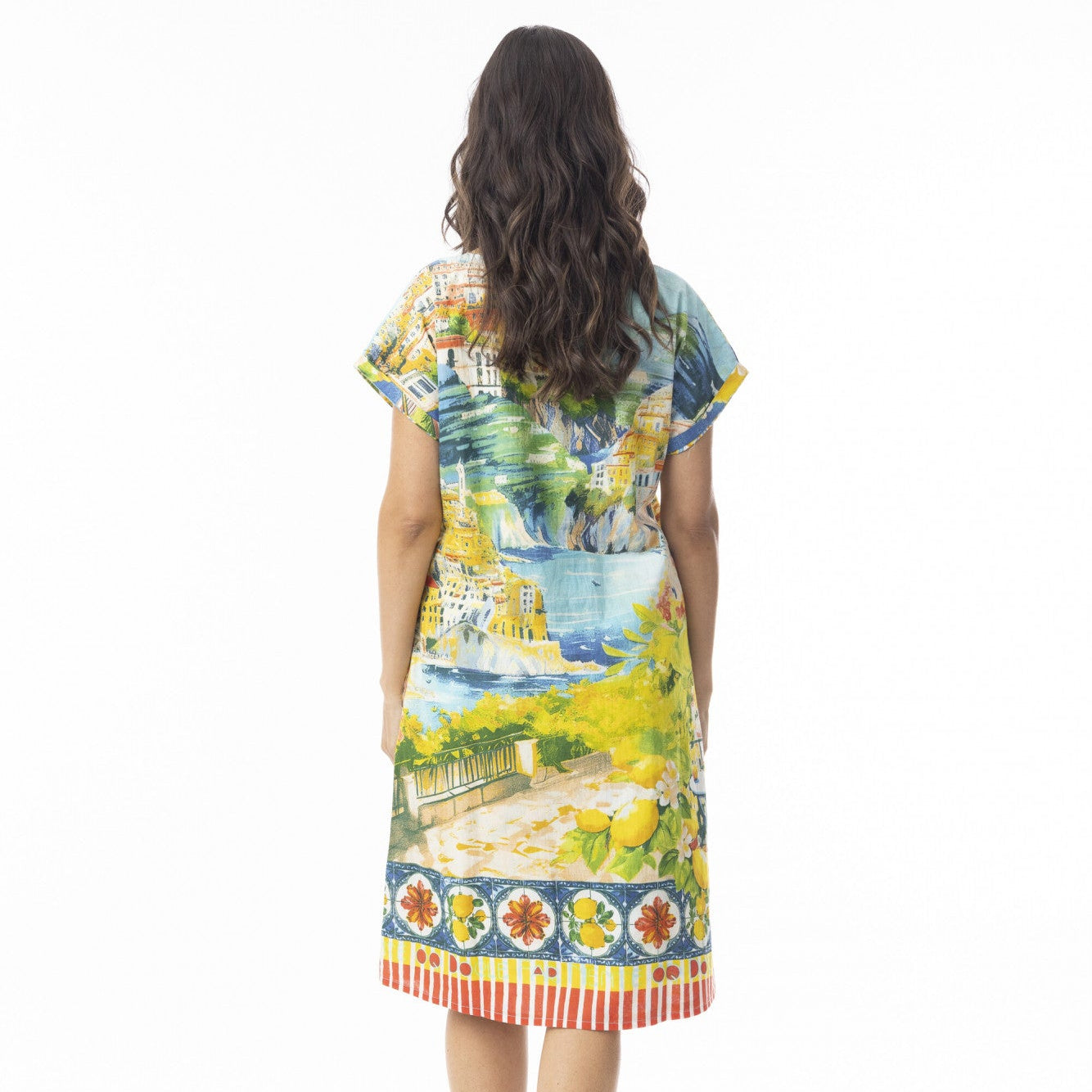 Orientique Amalfi Reversible Short Sleeved Dress