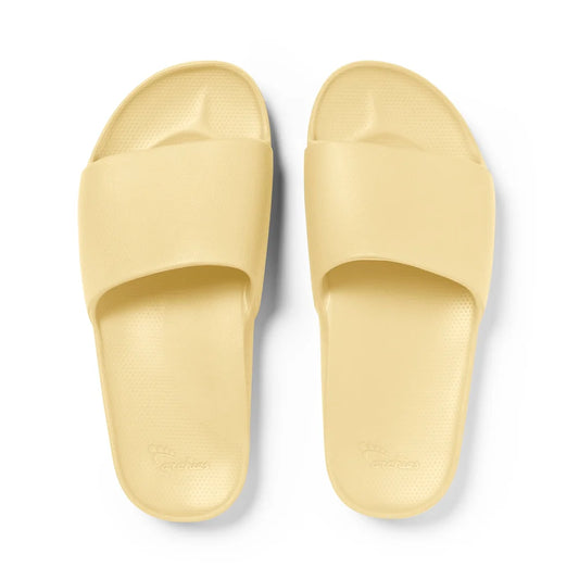 Archies Arch Support Slides Lemon