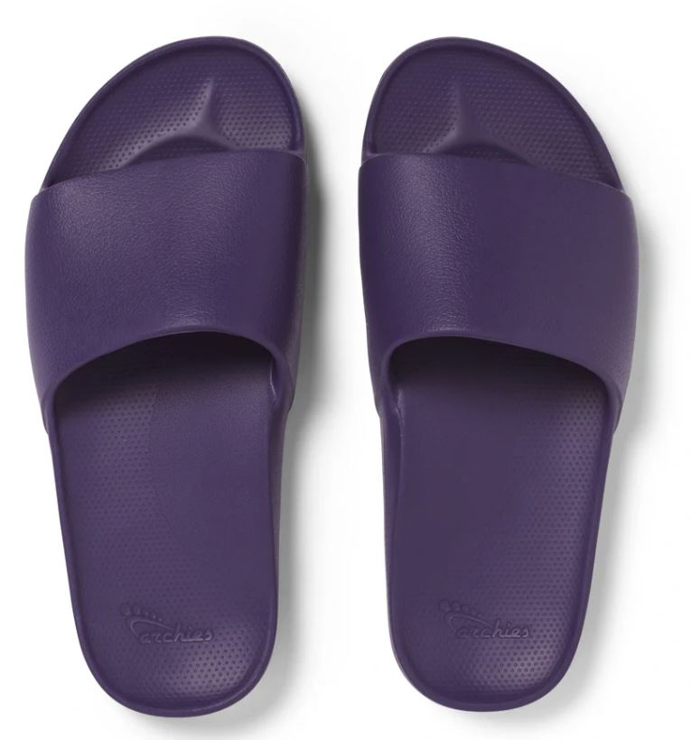 Archies Arch Support Slides Acai Purple