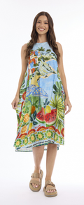 Orientique Adele Dress Midi Sleeveless