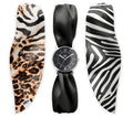 Bills Trend Satin Ribbon Watch