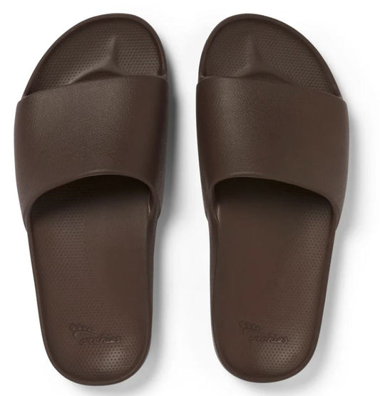 Archies Arch Support Slides Brown