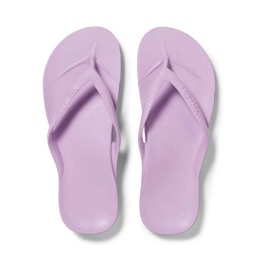 Archies Arch Support Thongs Lilac