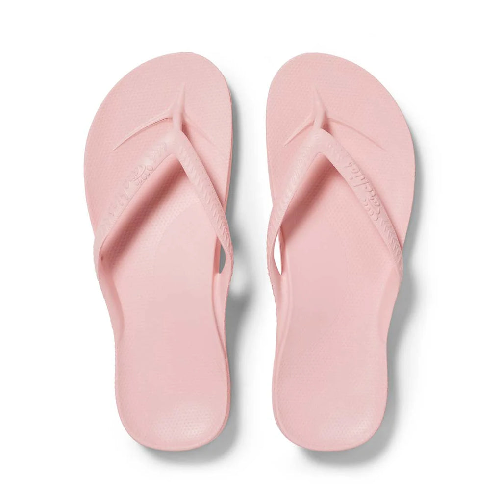 Archies Arch Support Thongs Pink