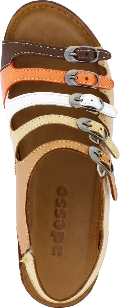 Adesso Astrid Sandal Jaffa Cake 