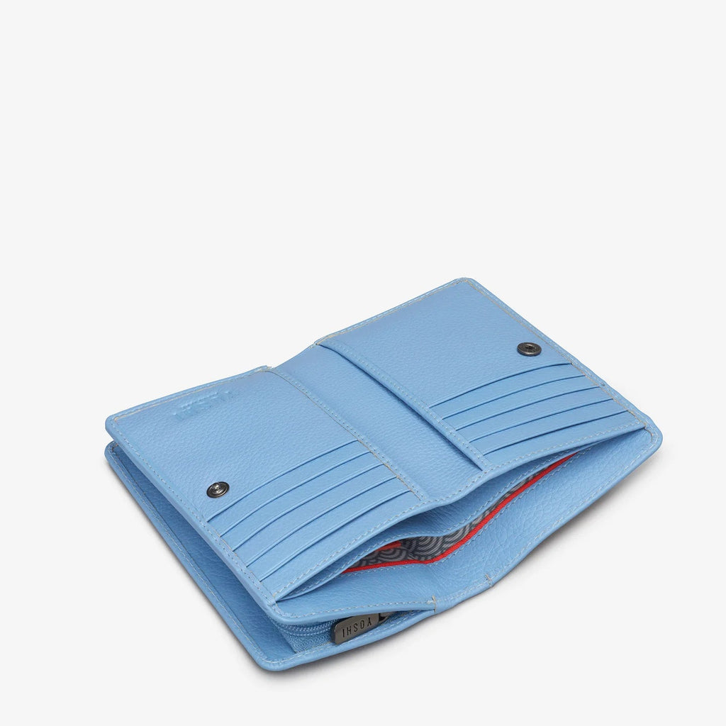 Yoshi Small Zip Around Purse Bee Happy