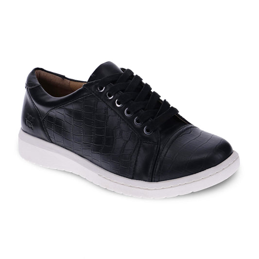 Mia Vita Belinda Sneaker Black Croc