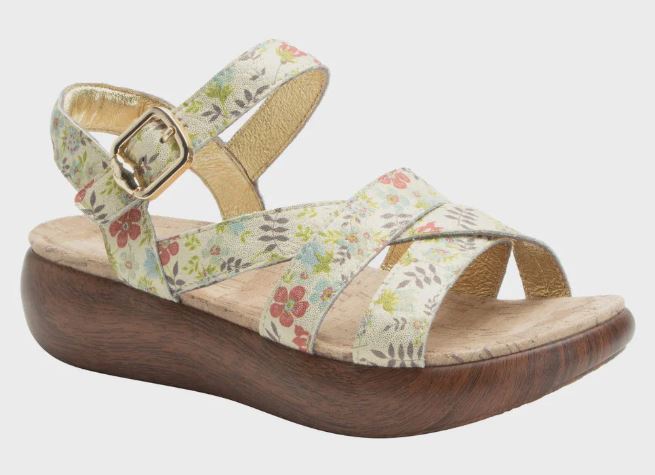 Alegria Bianca Comfort Rocker Sole Sandal